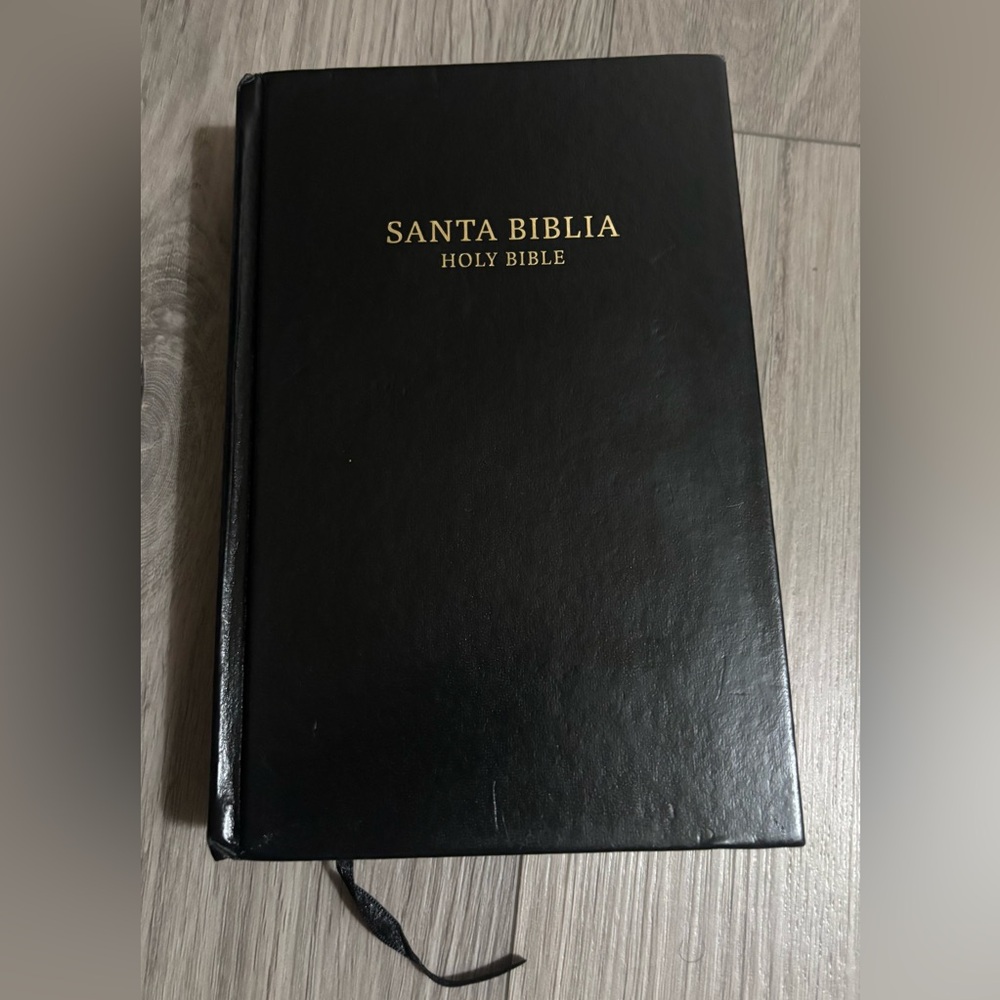Black Leather Holy Bible